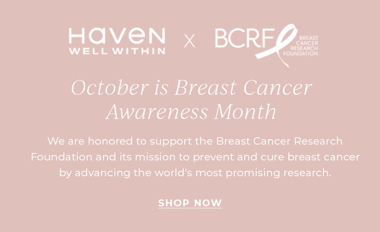 October is Breast Cancer Awarenesss Month. We are honored to support the Breast Cancer Research Foundation and its mission to prevent and cure breast cancer by advancing the world's most promising research.